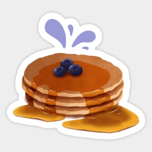 Blueberry Pancakes Sticker